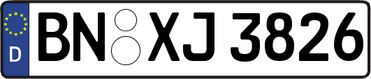 BN-XJ3826