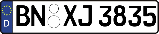 BN-XJ3835