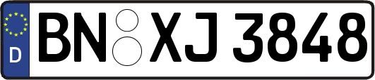 BN-XJ3848