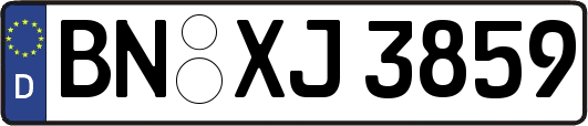 BN-XJ3859
