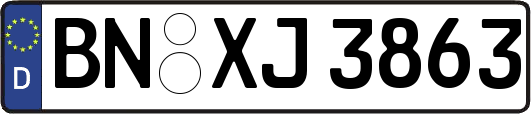 BN-XJ3863