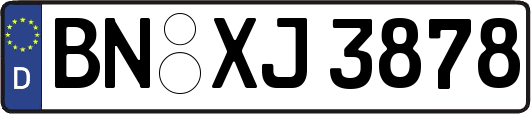 BN-XJ3878