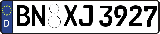 BN-XJ3927