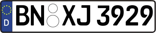 BN-XJ3929