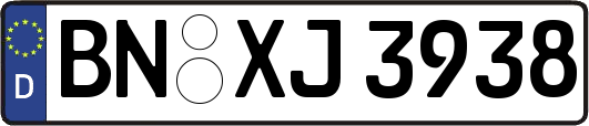 BN-XJ3938