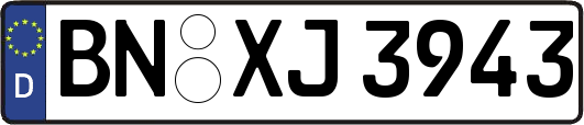 BN-XJ3943