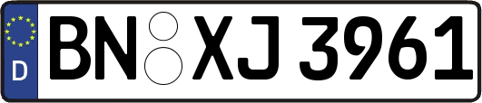 BN-XJ3961
