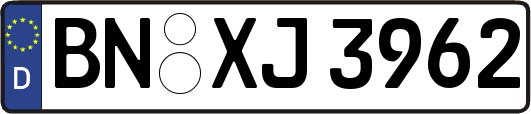 BN-XJ3962