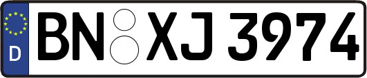 BN-XJ3974