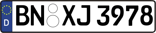 BN-XJ3978