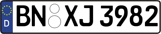BN-XJ3982