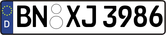 BN-XJ3986