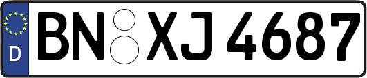 BN-XJ4687