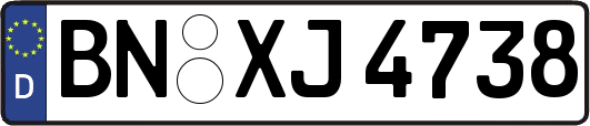 BN-XJ4738