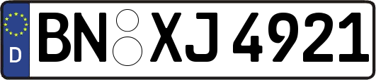 BN-XJ4921