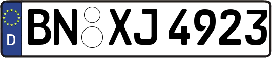 BN-XJ4923