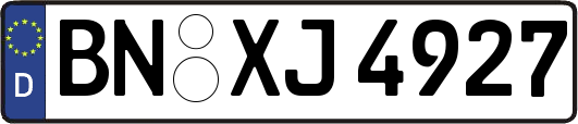 BN-XJ4927
