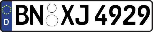 BN-XJ4929