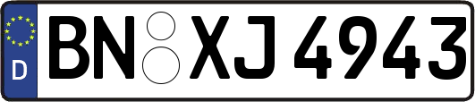 BN-XJ4943