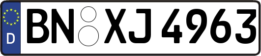BN-XJ4963