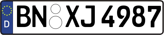 BN-XJ4987
