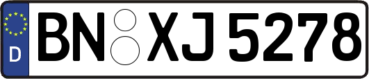 BN-XJ5278
