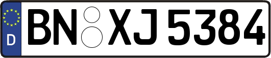 BN-XJ5384