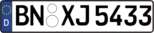 BN-XJ5433