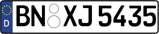 BN-XJ5435