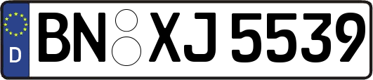 BN-XJ5539