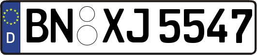 BN-XJ5547