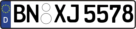 BN-XJ5578