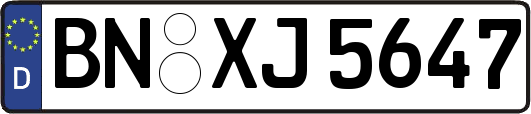 BN-XJ5647