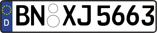 BN-XJ5663