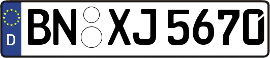 BN-XJ5670