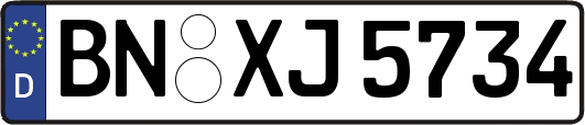 BN-XJ5734