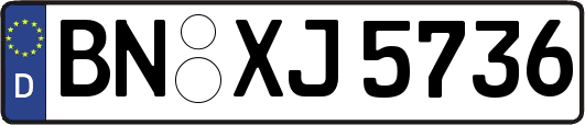 BN-XJ5736