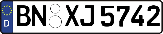 BN-XJ5742