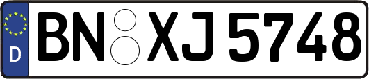 BN-XJ5748