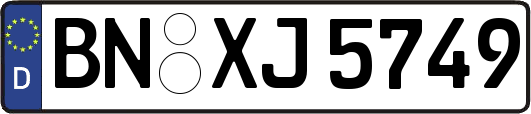 BN-XJ5749