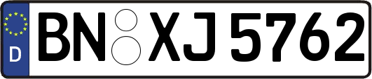 BN-XJ5762