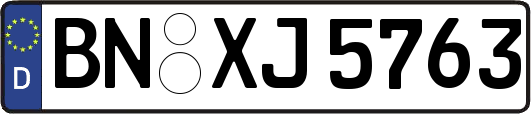 BN-XJ5763