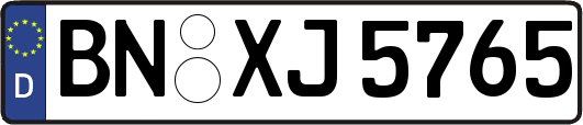 BN-XJ5765