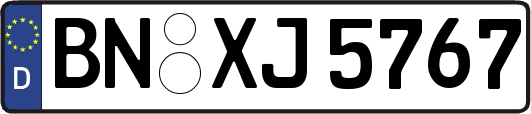 BN-XJ5767