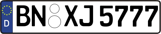 BN-XJ5777