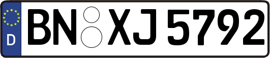 BN-XJ5792