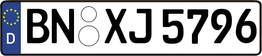 BN-XJ5796