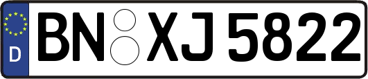 BN-XJ5822