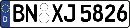BN-XJ5826