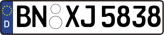 BN-XJ5838
